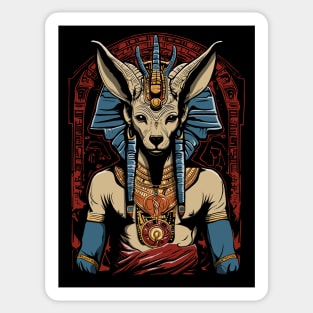 Anubis Ancient Egyptian God Sticker